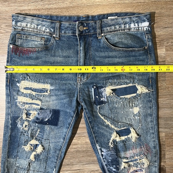 First Row HEAVY RIP & REPAIR STRAIGHT Size 34x32 - Picture 4 of 9